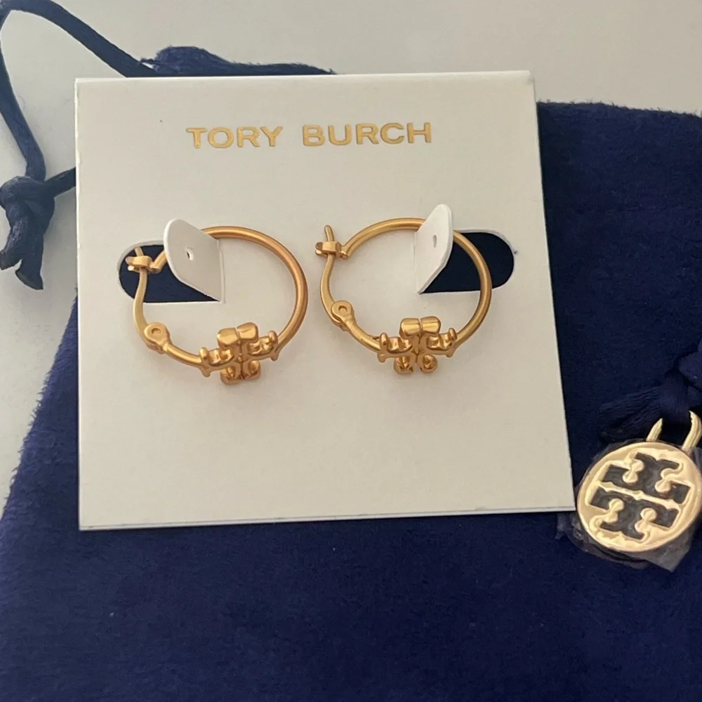 Tory Burch Mini Hoop - Picture 1 of 8